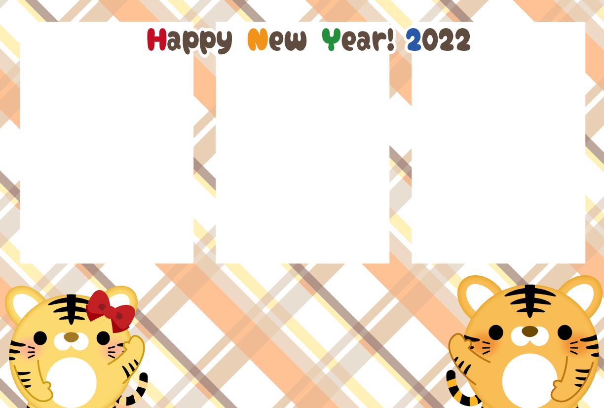 年賀状 テンプレート 無料 写真 フレーム 2019 無料素材・年賀状MYプリント イラスト写真フレーム